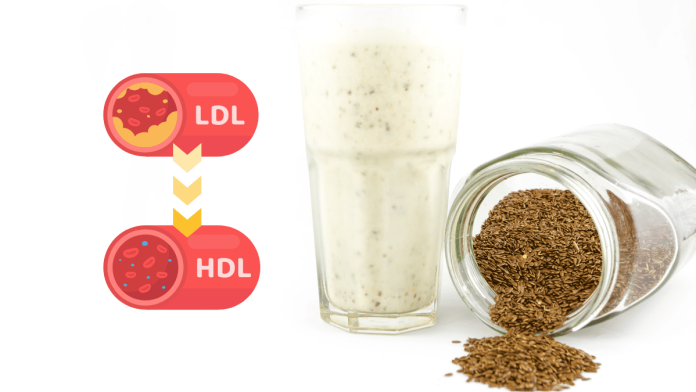 Drinking Flaxseed Beverage Before Meals Can Increase Oil Excretion And Lower Cholesterol