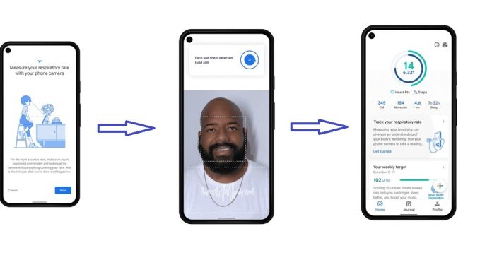 Google Health AI新技術心跳和呼吸頻率靠手機測!測量結果紀錄在google Fit中