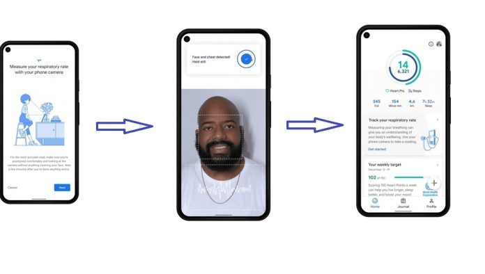 Google Health AI新技術心跳和呼吸頻率靠手機測!測量結果紀錄在google Fit中