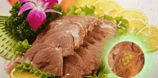 Beef Green Metallic Luster Rainbow Meat Safety