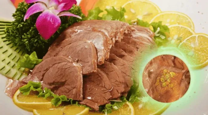 Beef Green Metallic Luster Rainbow Meat Safety