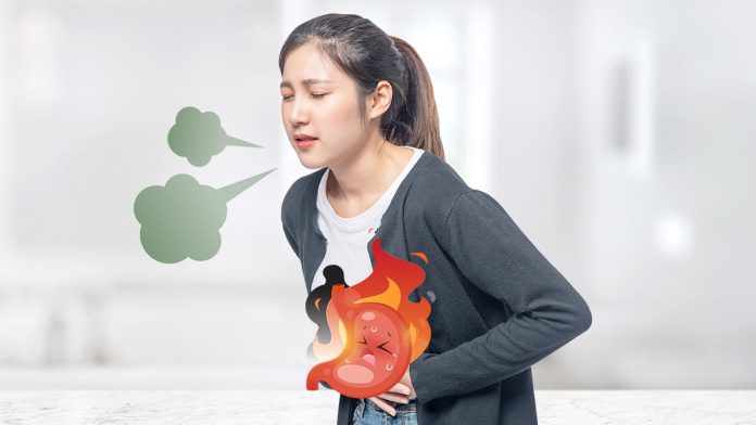 口臭病因之一是胃食道逆流
