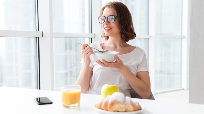 Eating Breakfast