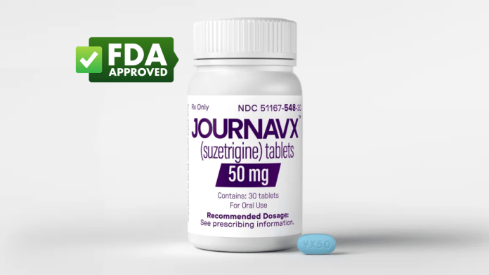 Fda Approval Suzetrigine Journavx
