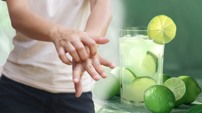 檸檬汁導致手發癢變黑、加劇腸胃病症