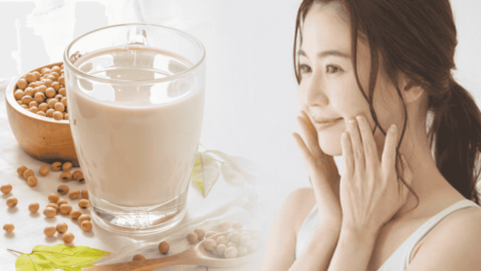 Soy Milk Anti Aging Isoflavones