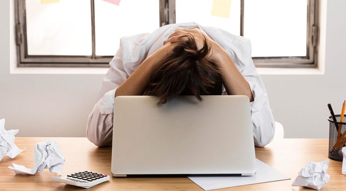 Stressed Woman