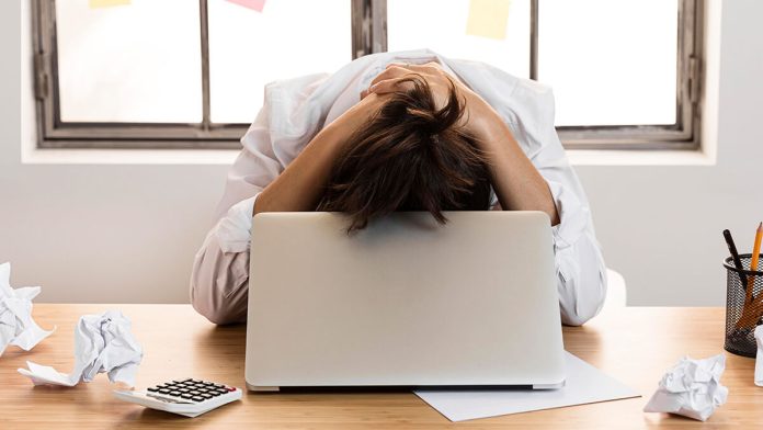 Stressed Woman