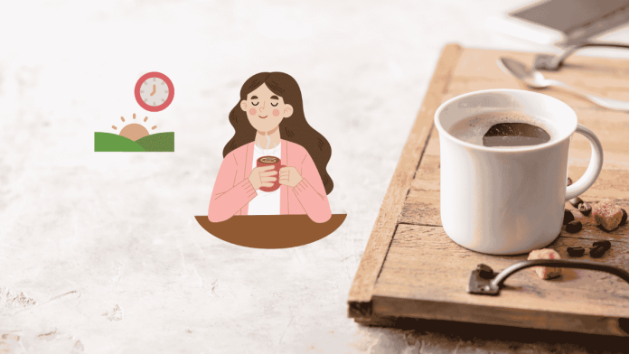 Time Of Drinking Coffee