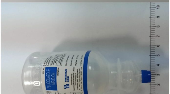 「富可納靜脈注射液」抗黴藥，不純物超標！。(圖／食藥署提供)