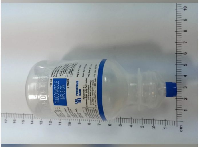 「富可納靜脈注射液」抗黴藥，不純物超標！。(圖／食藥署提供)