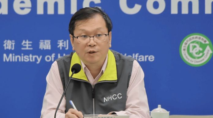 中央流行疫情指揮中心發言人莊人祥 圖.中央流行疫情指揮中心提供