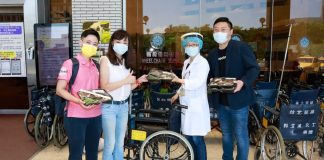 企業捐贈物資對抗疫情