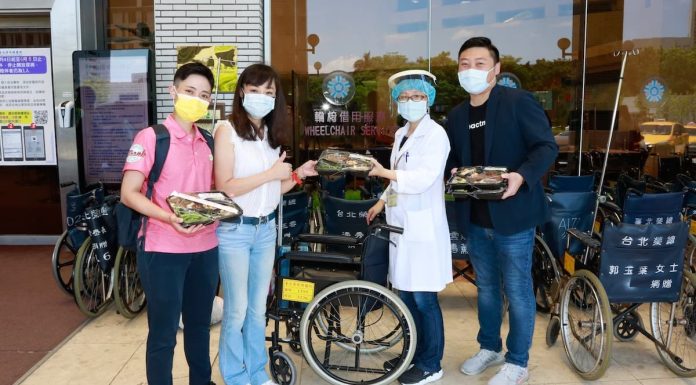 企業捐贈物資對抗疫情
