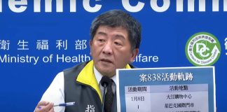 陳時中部長院揭露案838活動軌跡！